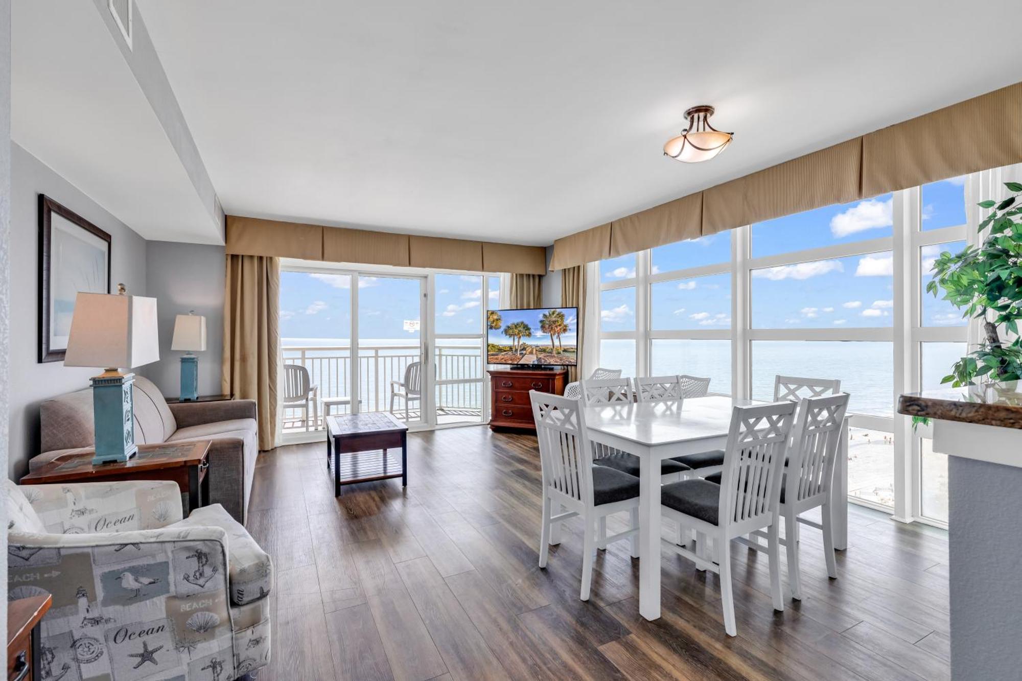Stunning Condo With Wall-To-Wall Windows Overlooking Ocean 미를 비치 외부 사진